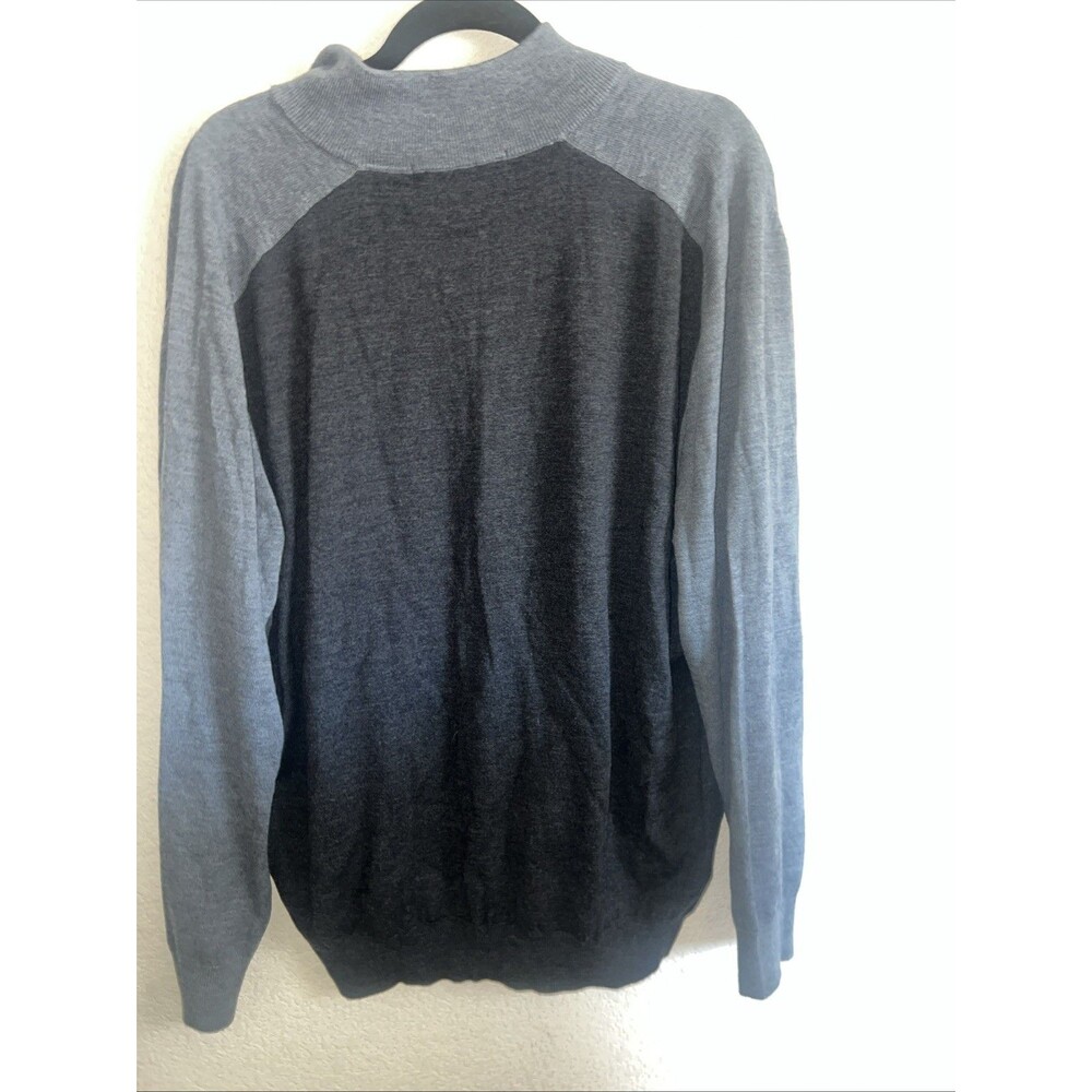 Carnoustie Quarter Zip Sweater 100% Merino Wool Pullover 1905 Preppy Golf XXL - Picture 6 of 6